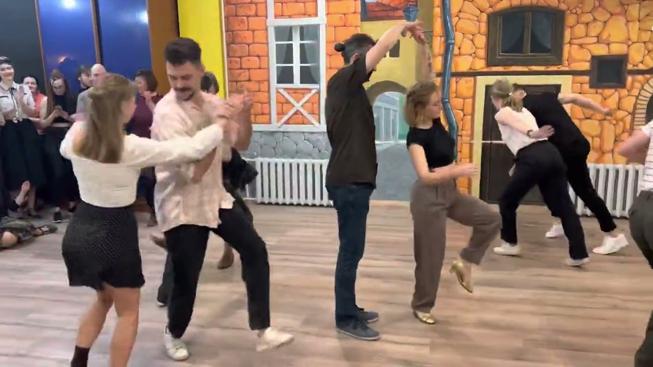 KSD XCHNG-2023. Lindy Hop Mix&Match Open. Final. Warm Up