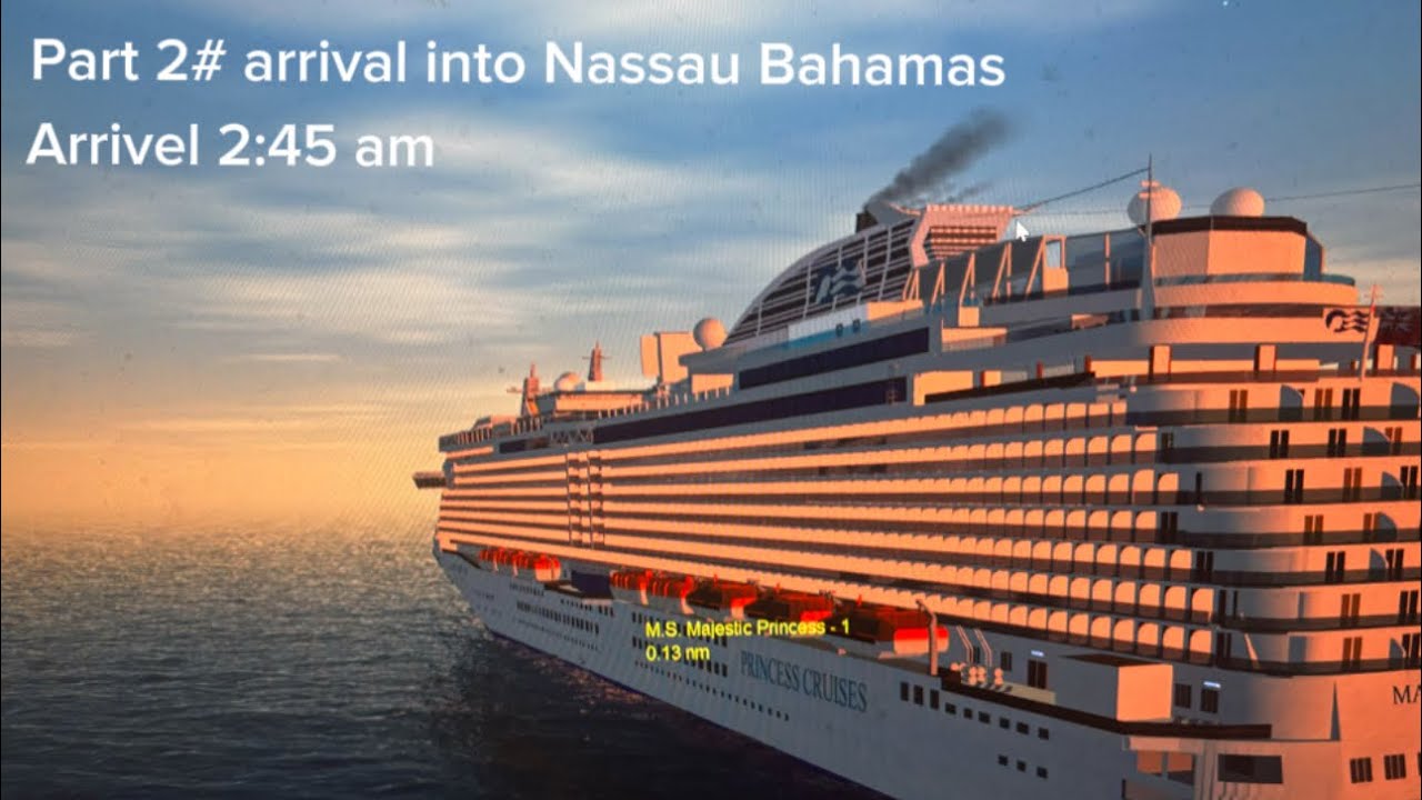 Timelapse part 2 arrivel into Nassau Bahamas