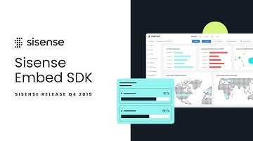 Sisense Embed SDK | Sisense Release Q4 2019