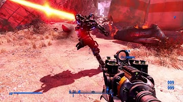 Fallout 4 automatron glitch?