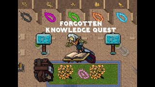 Tibia   Final Forgotten Knowledge Quest Robie go 225 MS