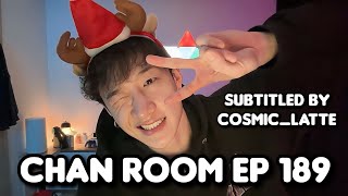[SUBTITLED] 221225 🐺CHAN ROOM EP 189 | talking about SKZ-REPLAY album & reacting to Disc 1 songs