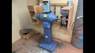 Baldor Double Ended 5HP Buffer with GE 300-Line Control
