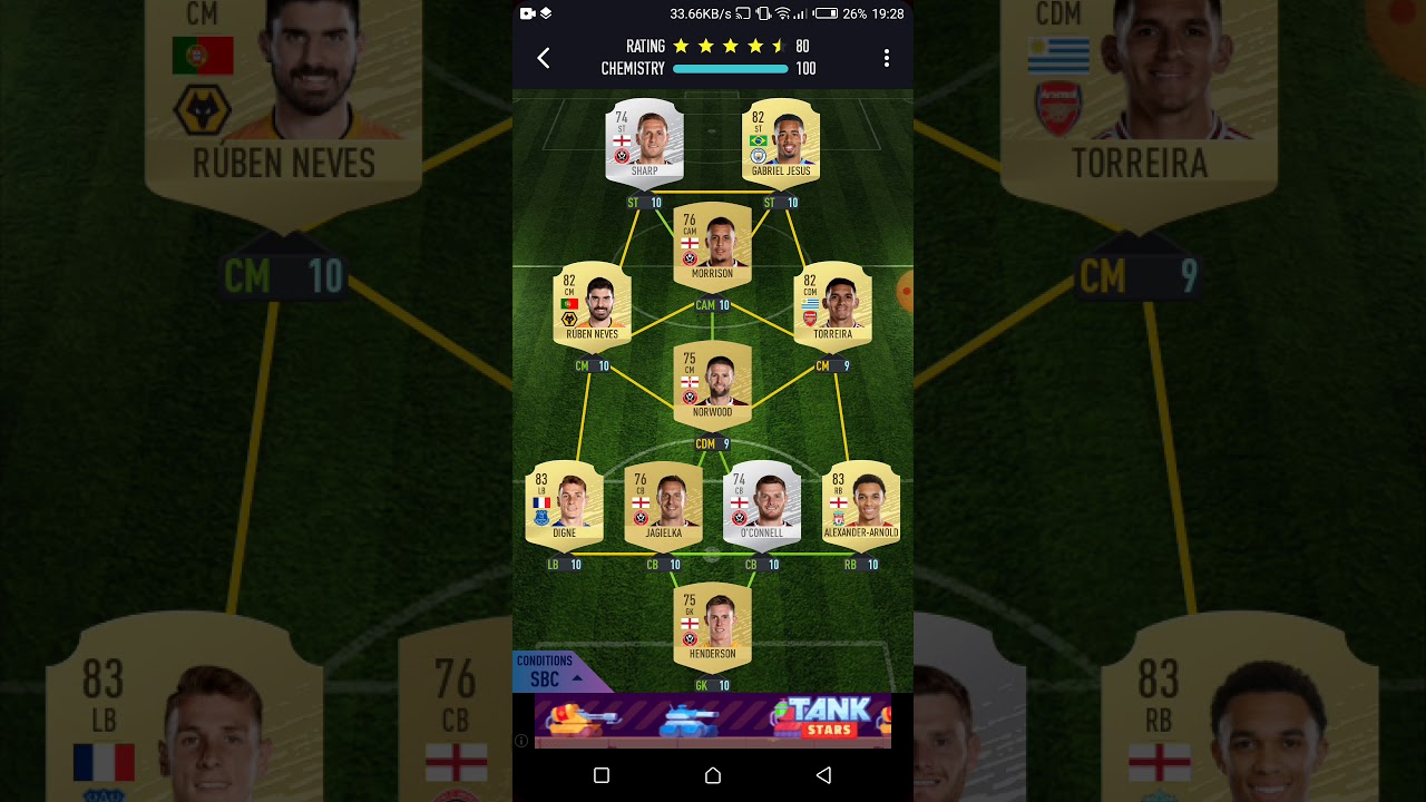 Premier league SBC solution | pacybits 20