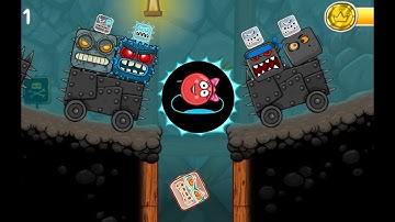 Red Ball 4: Electric ball Gameplay Walkthrough - All Bosses (iOS, Android)