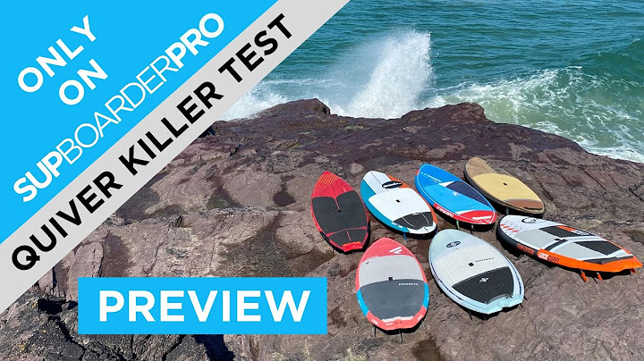 HIGHLIGHT REEL!!! Quiver Killer SUP Surf Test 2023 / SUPBOARDER PRO HEAD TO HEAD Test