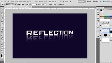 Creating a Reflection in Adobe Photoshop CS6
