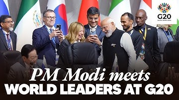 PM Modi shares heart-warming exchanges with global leaders at the G20 Summit