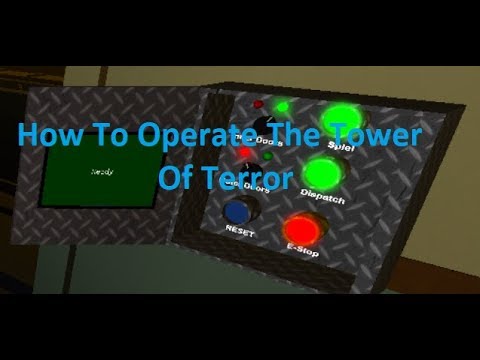 Disneyland Robloxia How To Operate The Tower Of Terror 2
