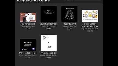 How to create an animated GIF on Keynote