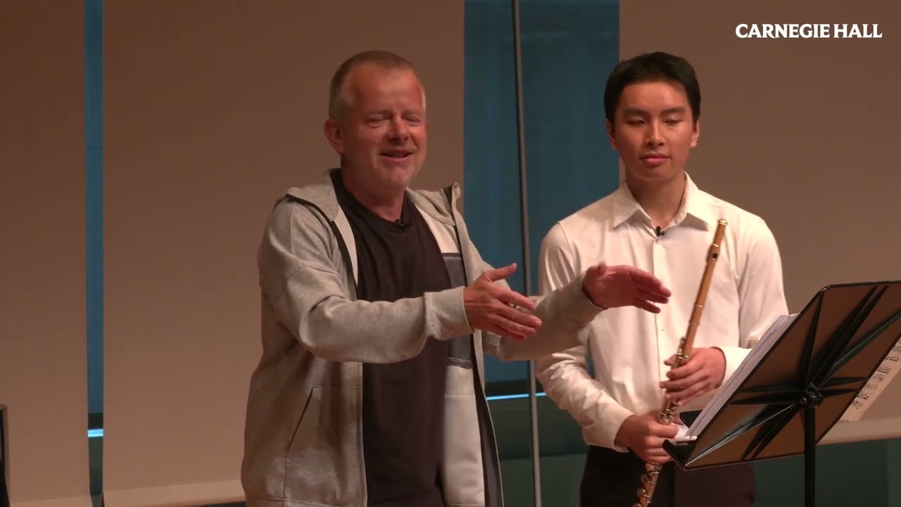 Berliner Philharmoniker Flute Master Class with Michael Hasel: Karg-Elert’s Sinfonische Kanzone