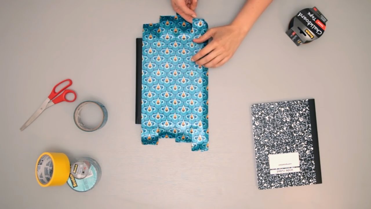 Come Together Kids: Duck Tape Notebooks with Pencil Holder