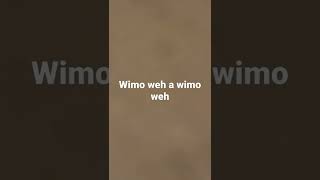 A wimo weh a wino weh