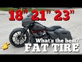 HARLEY FAT TIRE BAGGERS. WHATS THE DIFFERENCE?