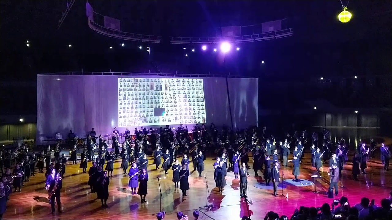 Osaka Toin High School Symphonic Band plays “Galaxy Express 999” at the