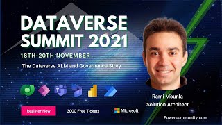 The Dataverse ALM and Governance Story - Dataverse Summit 2021