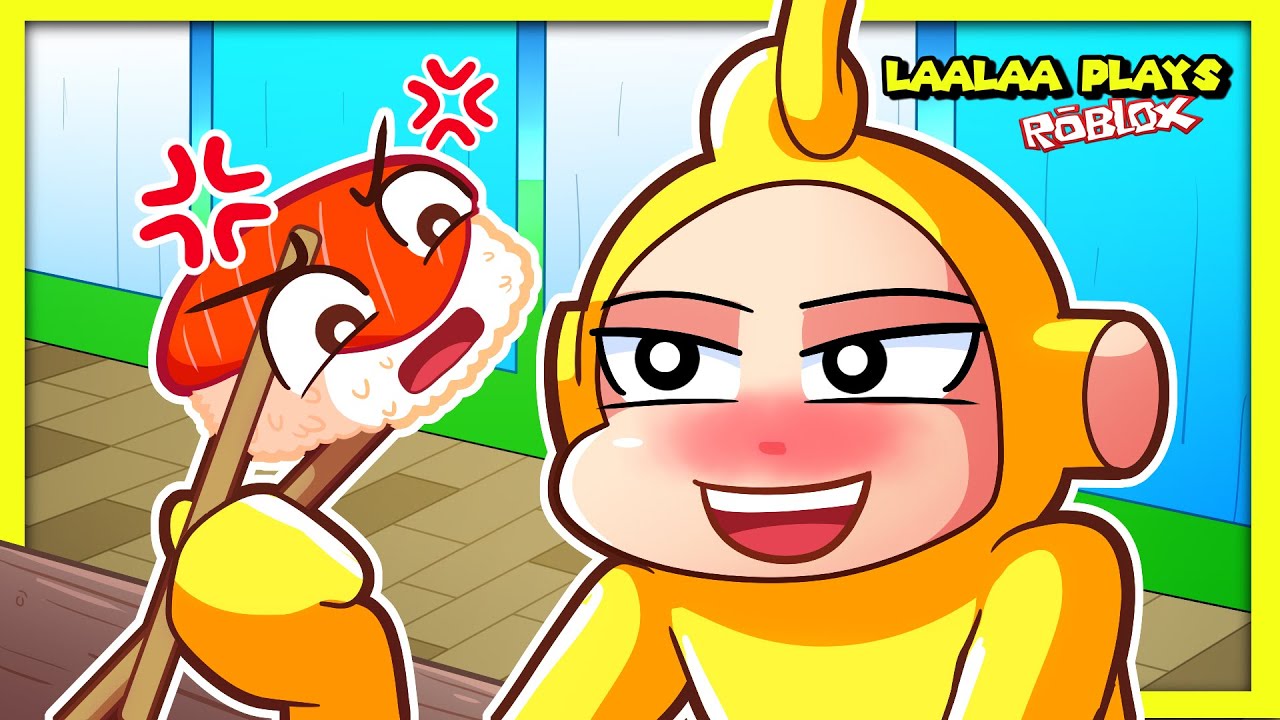 💛 ESCAPE SCARY SUSHI [CREEPY GAME] | LaaLaa Plays Roblox Scary Sushi