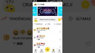 DECORANDO O MEU TECLADO (FACEMOJI) screenshot 3