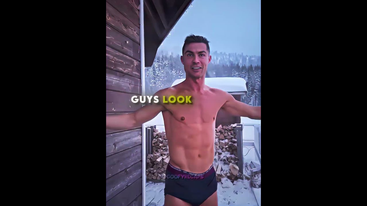 Ice Bucket Challenge Ishowspeed Ronaldo Edit