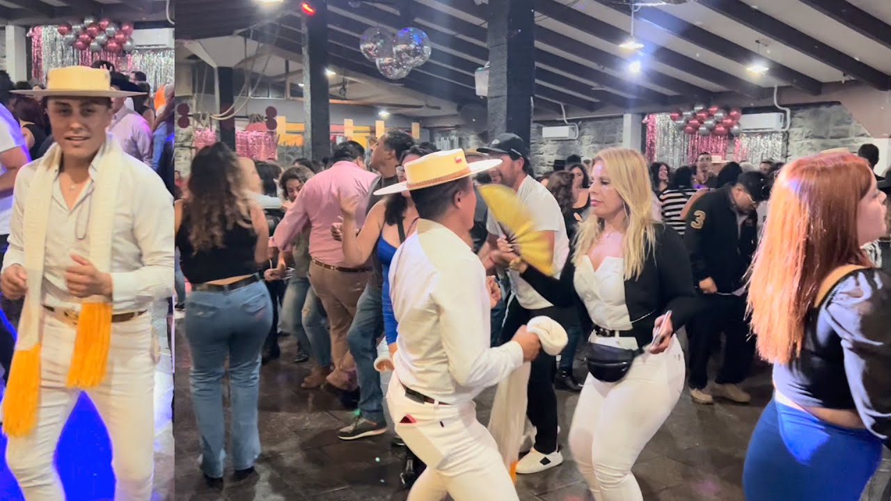 Que chulada de bellas mujeres y parientes wenos pal baile lo pasaron bien con INTOCABLES DE CHILE