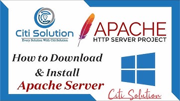 How to Download & Install Apache Server Windows 10 | Apache Server | Windows 10