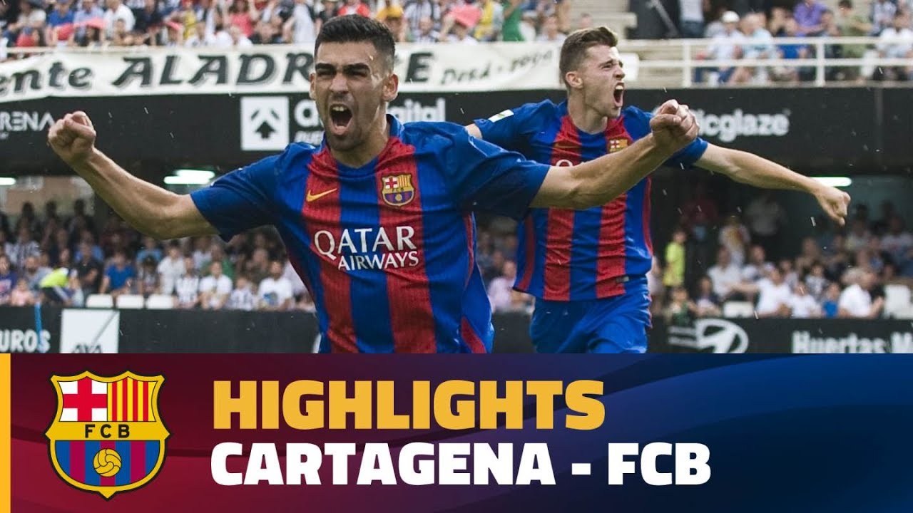 Image result for FC Cartagena VS FC Barcelona