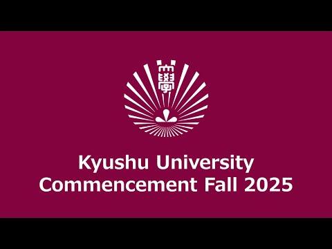 Kyushu University Commencement Fall 2025