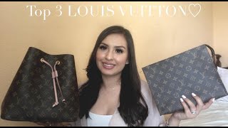 My top 3 LOUIS VUITTON pieces!