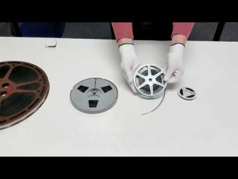 How to measure 16mm & 8mm film reel sizes 