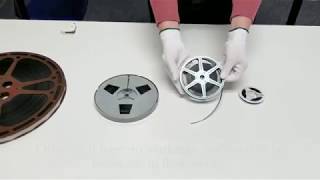 How to measure 16mm & 8mm film reel sizes