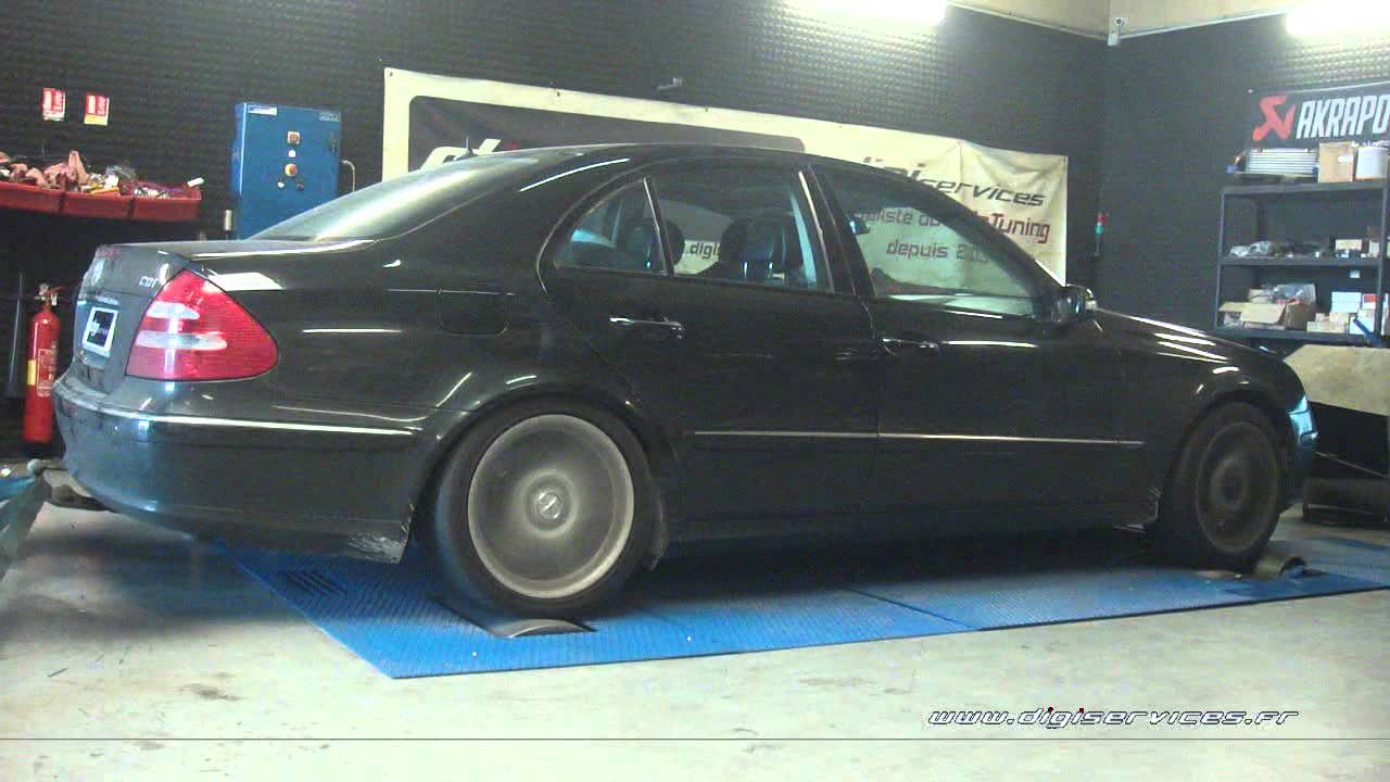 Mercedes Benz E4 Cdi V8 Biturbo 417hk 1007nm Dyno By Jw Motorsport