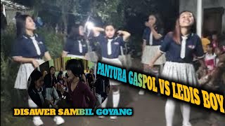 PANTURA GASPOL DI SAWER SAMBIL GOYANG LEDIS BOY
