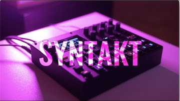 The first day with Elektron Syntakt