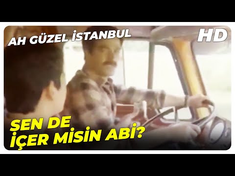 Ah Güzel İstanbul - Daha İlk Sigaram Bu Abi | Kadir İnanır, Müjde Ar Eski Türk Filmi