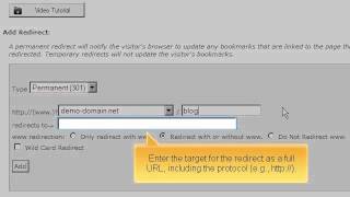 How to redirect a URL - Hostgator