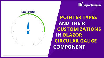 How to Set Different Pointer Types in Blazor Circular Gauge