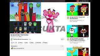 My Sprunki Pink pather From @CUKTAK7868 