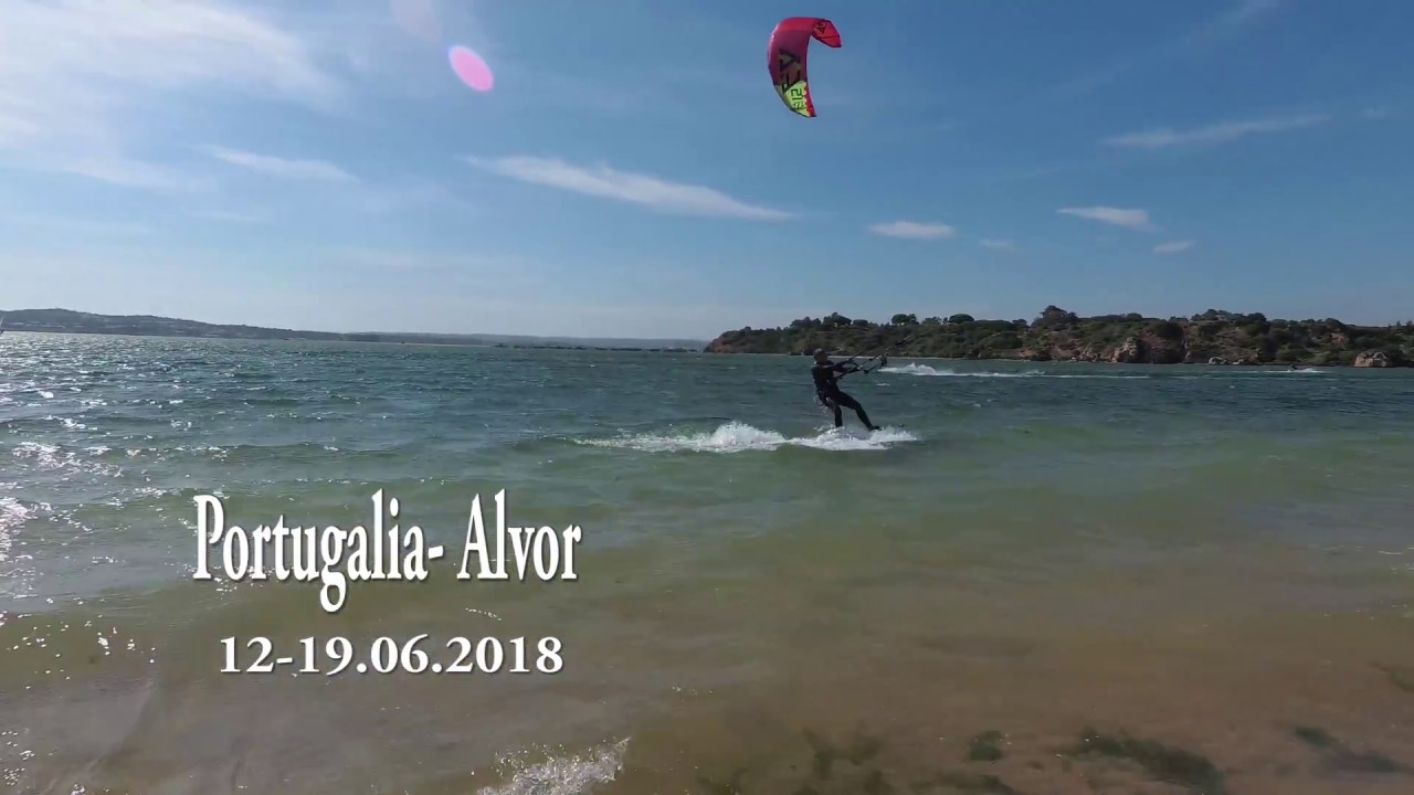 Kitesurfing Portugal, Alvor YouTube