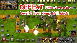 Little Commander World War II Level 1 Boot Camp in Hell Mode Gameplay Playthrough 2020 screenshot 2