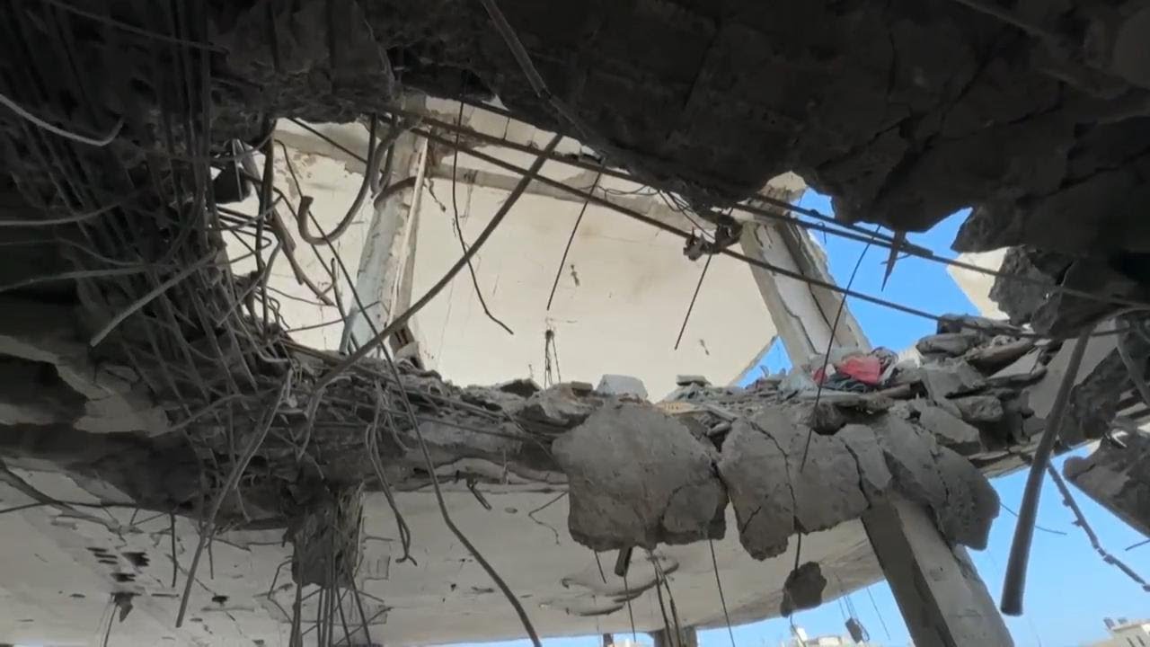 Children among victims in Rafah after family home hit by Israeli airstrike, hospital officials say