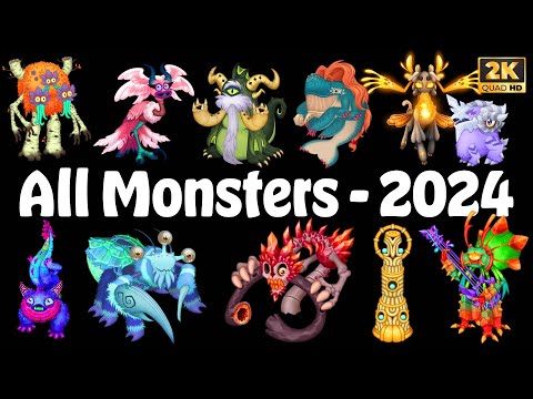 All Monsters Release Dates in 2024 | My Singing Monsters
