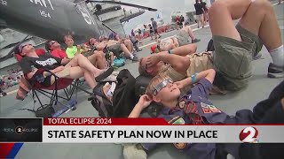 Statewide safety plan now in place for eclipse