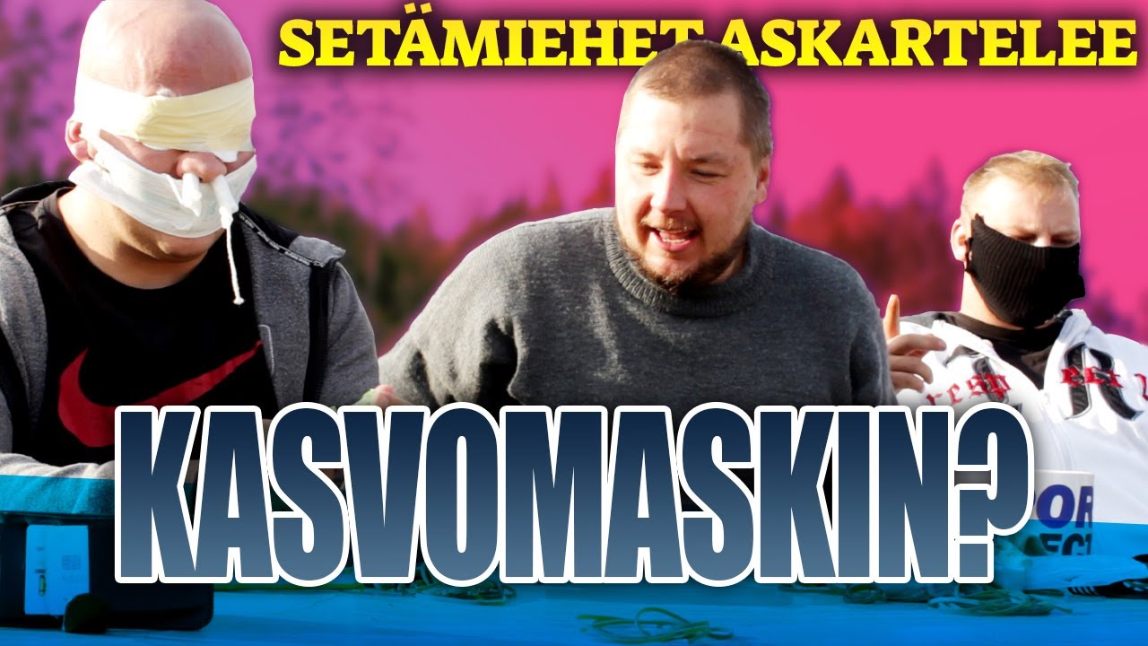 Setien kasvomaskit | Ei toimivuustakuuta