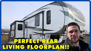 Perfect Rear Living Floorplan! 2024 Forest River Flagstaff Classic 361RL