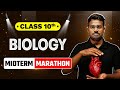 Complete CBSE Biology For Class 10th | MIDTERM MARATHON 🔥2025-26