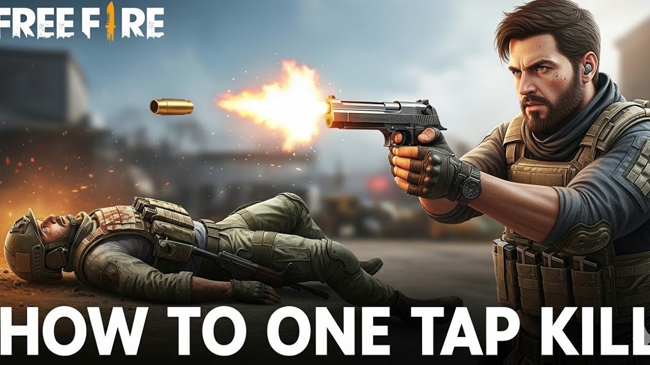 Learn how to one tap kill in free fire 