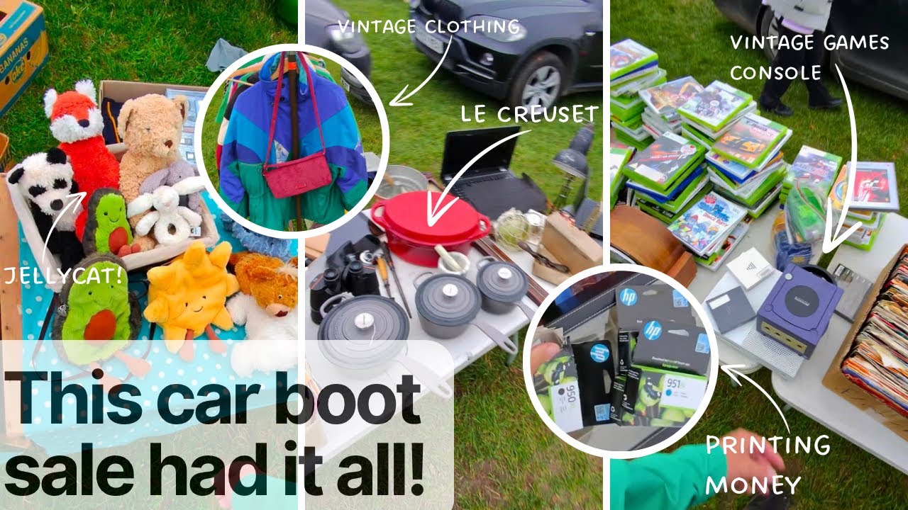 Penultimate Car Boot of the Season… And I Hit The JACKPOT!