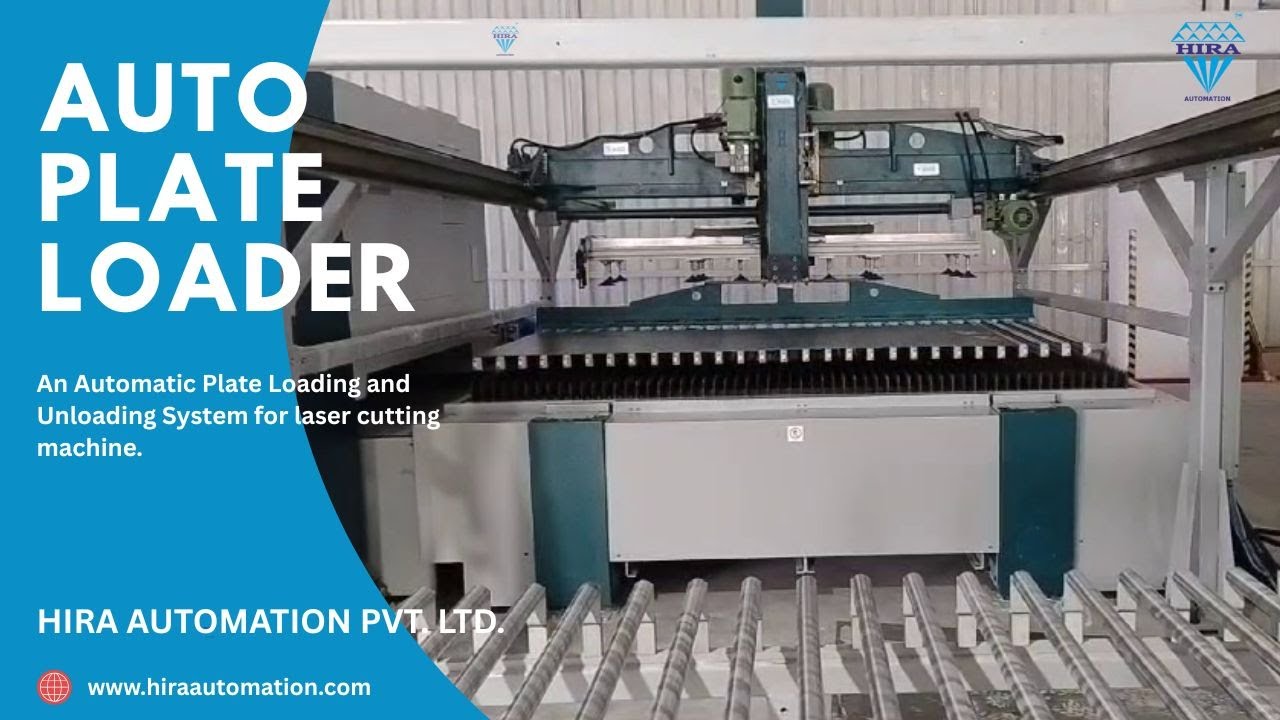 AUTO PLATE LOADING AND UNLOADING SYSTEM | HIRA AUTOMATION PVT. LTD.
