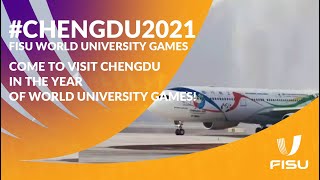 The Sichuan Airlines  landed on the first runway of #chengdu2021 Tianfu International ...