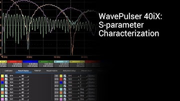 WavePulser 40iX: S-parameter Characterization